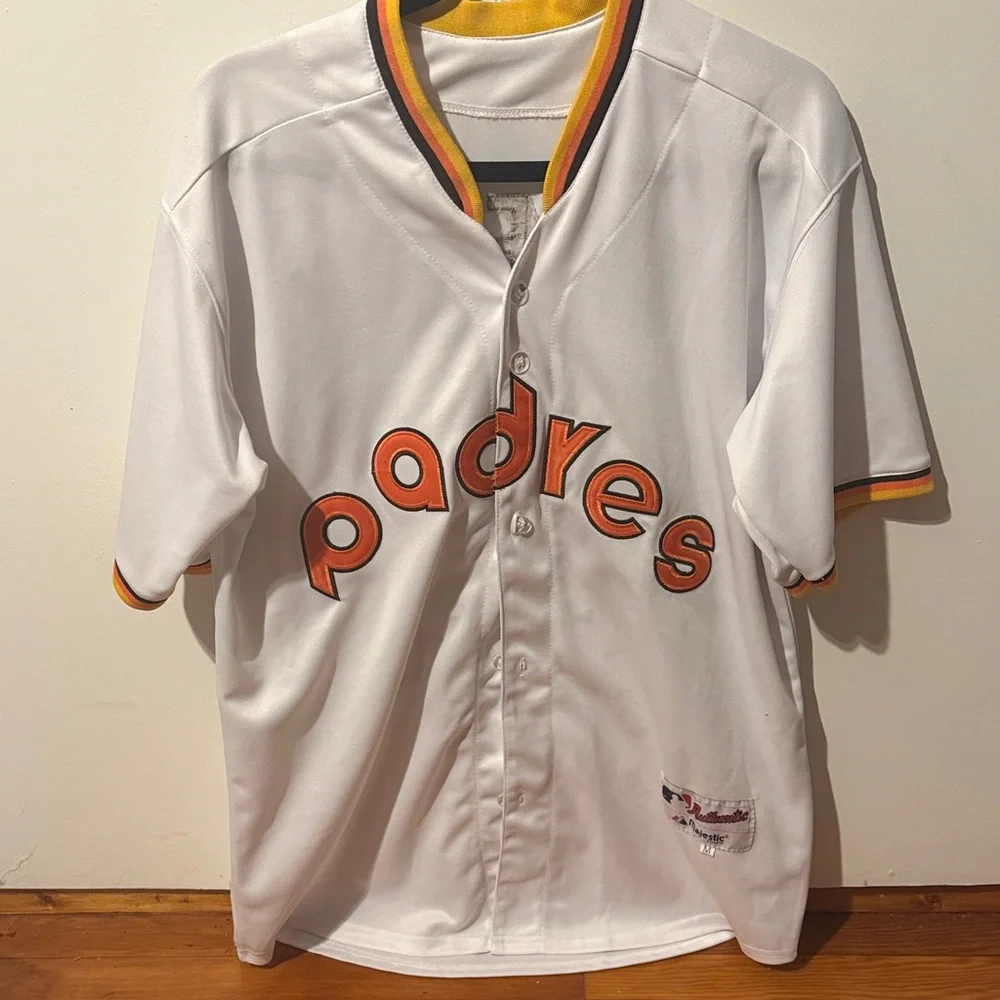 Majestic Authentic White Jersey - Picture 1 of 4